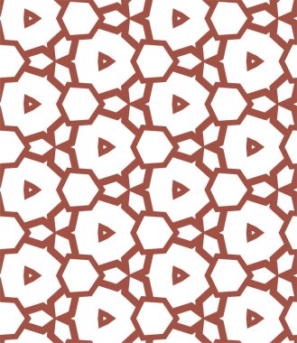 soyut geometrik dikişsiz arkaplan, vektör illüstrasyonu 