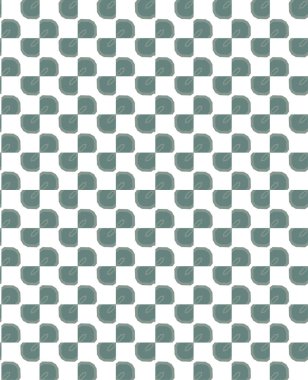 Geometrik şekilli kusursuz desen vektör çizimi