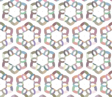 soyut geometrik dikişsiz konuşma, vektör illüstrasyonu