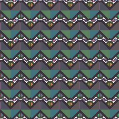 Geometrik dikişsiz desenlerin vektör çizimi, soyut duvar kağıdı arkaplanı