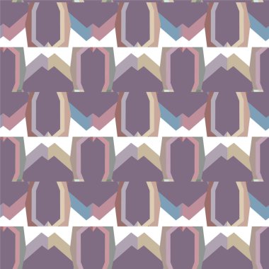 soyut geometrik dikişsiz arkaplan, vektör illüstrasyonu 