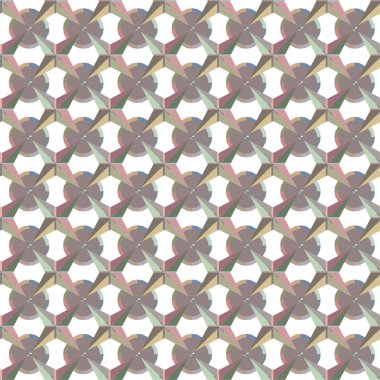 Geometrik dikişsiz desenlerin vektör çizimi, soyut duvar kağıdı arkaplanı 