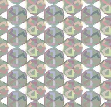 soyut geometrik dikişsiz konuşma, vektör illüstrasyonu