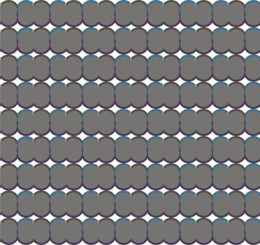 Kusursuz desenli dekoratif dekoratif şablon