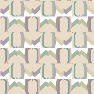 yaratıcı soyut vektör geometrik dikişsiz desen, duvar kağıdı arkaplan 