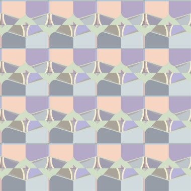 soyut geometrik dikişsiz arkaplan, vektör illüstrasyonu 