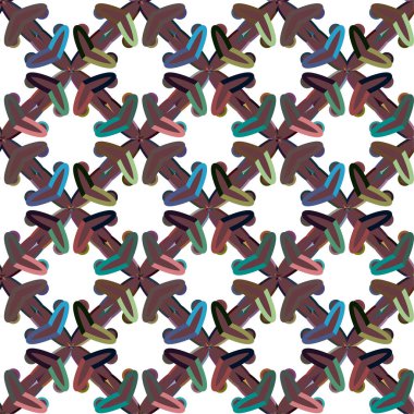 soyut geometrik dikişsiz arkaplan, vektör illüstrasyonu 