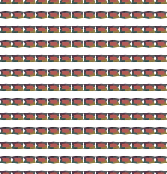 Resumo Fundo Sem Costura Geométrica Ilustração Vetorial — Vetor de Stock