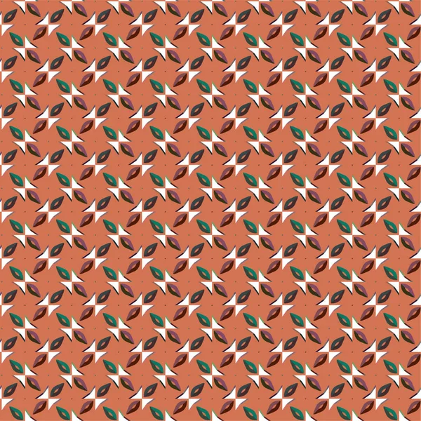 Kreativer Hintergrund Mit Nahtlosem Muster Abstrakter Geometrischer Vektorvorlage — Stockvektor
