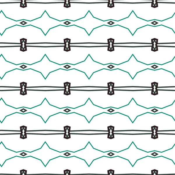 Resumo Fundo Sem Costura Geométrica Ilustração Vetorial — Vetor de Stock