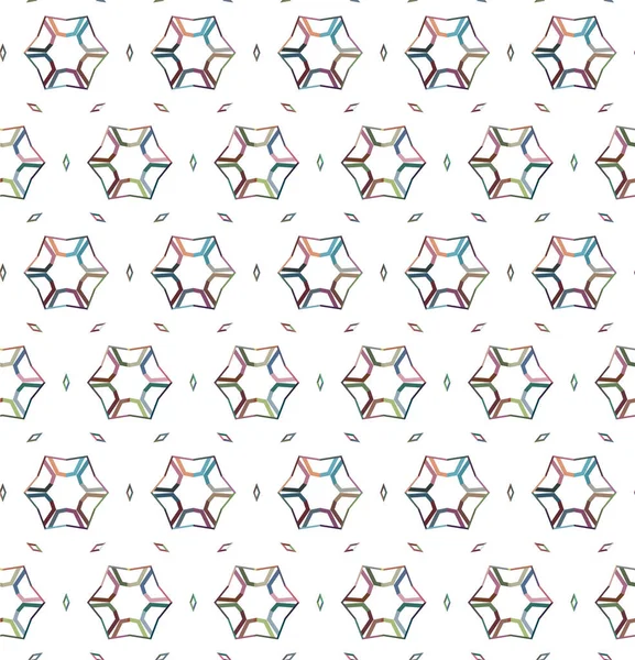 Illustrazione Vettoriale Del Modello Geometrico Senza Soluzione Continuità Sfondo Astratto — Vettoriale Stock