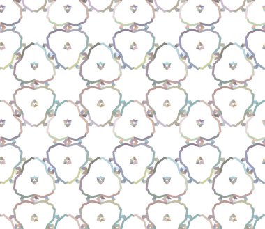 yaratıcı soyut vektör geometrik dikişsiz desen, duvar kağıdı arkaplan 