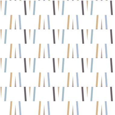 Geometrik şekilli kusursuz desen vektör çizimi