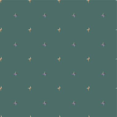 Geometrik şekilli kusursuz desen vektör çizimi