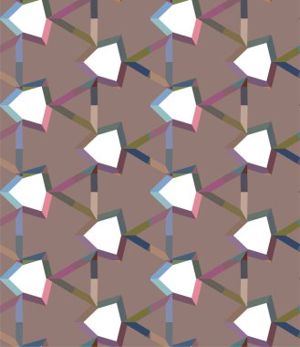 soyut geometrik dikişsiz arkaplan, vektör illüstrasyonu 