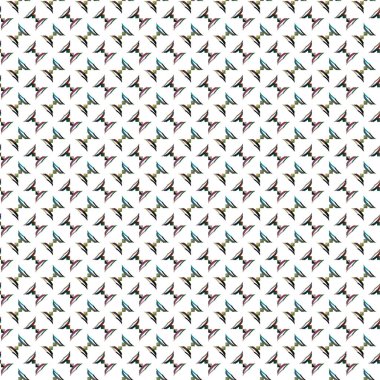 Geometrik dikişsiz desenlerin vektör çizimi, soyut duvar kağıdı arkaplanı 