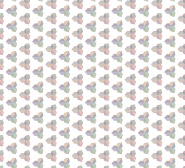 Geometrik şekilli kusursuz desen vektör çizimi