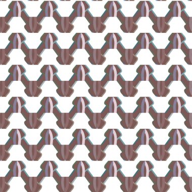 Geometrik dikişsiz desenlerin vektör çizimi, soyut duvar kağıdı arkaplanı