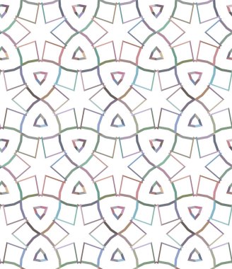 soyut geometrik dikişsiz arkaplan, vektör illüstrasyonu 