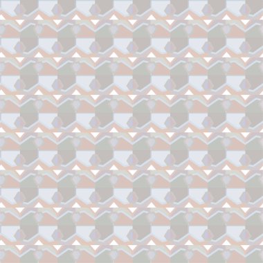 Geometrik şekilli kusursuz desen vektör çizimi