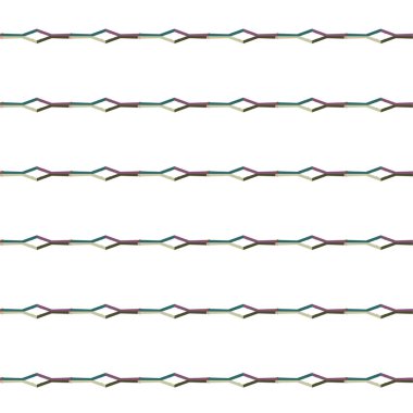 Geometrik şekilli kusursuz desen vektör çizimi