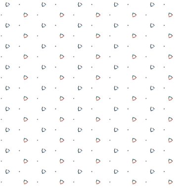 Geometrik şekilli kusursuz desen vektör çizimi