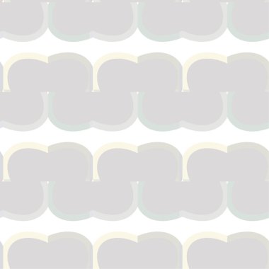 Geometrik şekilli kusursuz desen vektör çizimi