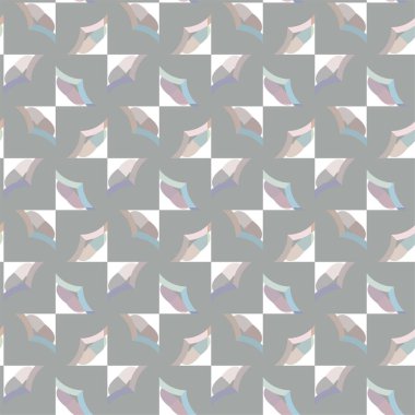 soyut geometrik dikişsiz konuşma, vektör illüstrasyonu