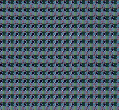 Geometrik şekilli kusursuz desen vektör çizimi