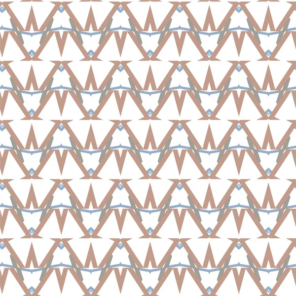 Bezszwowy Wzór Geometrycznych Kształtów Wektor Ilustracji — Wektor stockowy
