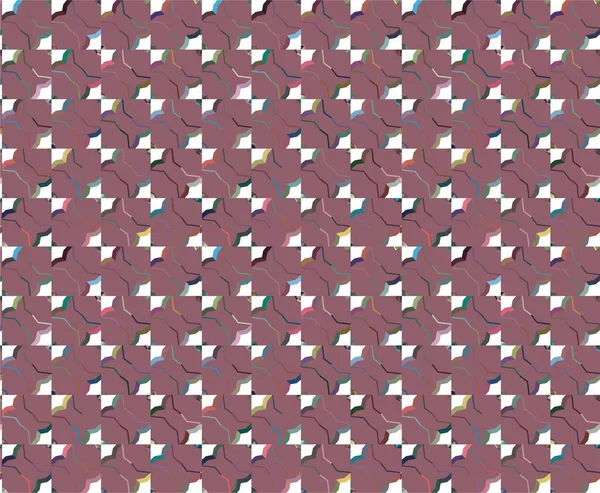 Illustration Vectorielle Motif Sans Couture Géométrique Fond Écran Abstrait — Image vectorielle