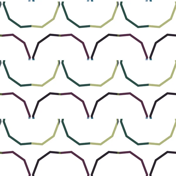 Abstract Achtergrond Textuur Geometrische Ornamentale Stijl Vector Naadloos Ontwerp — Stockvector