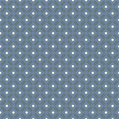 Kusursuz desenli dekoratif dekoratif şablon