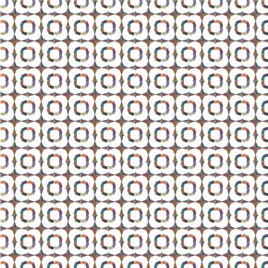 Kusursuz desenli dekoratif dekoratif şablon