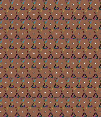 Geometrik dikişsiz desenlerin vektör çizimi, soyut duvar kağıdı arkaplanı 