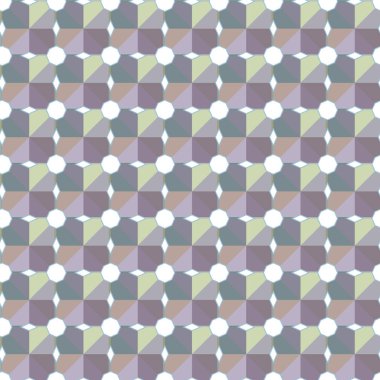 Geometrik şekilli kusursuz desen vektör çizimi