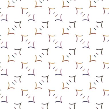 Geometrik dikişsiz desenlerin vektör çizimi, soyut duvar kağıdı arkaplanı 