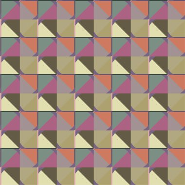 Geometrik dikişsiz desenlerin vektör çizimi, soyut duvar kağıdı arkaplanı