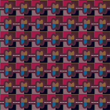 soyut geometrik dikişsiz arkaplan, vektör illüstrasyonu 