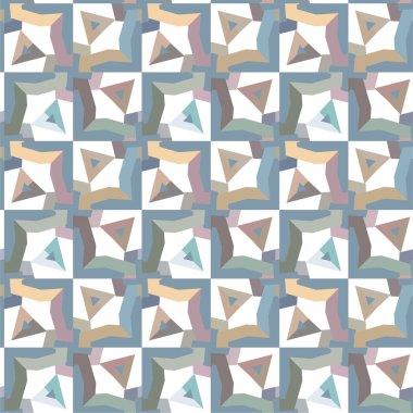 soyut geometrik dikişsiz arkaplan, vektör illüstrasyonu 