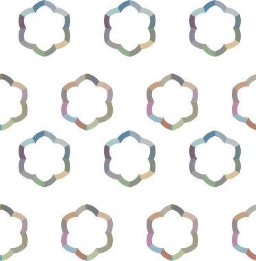 Geometrik dikişsiz desenlerin vektör çizimi, soyut duvar kağıdı arkaplanı 