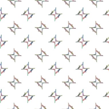 soyut geometrik dikişsiz arkaplan, vektör illüstrasyonu 