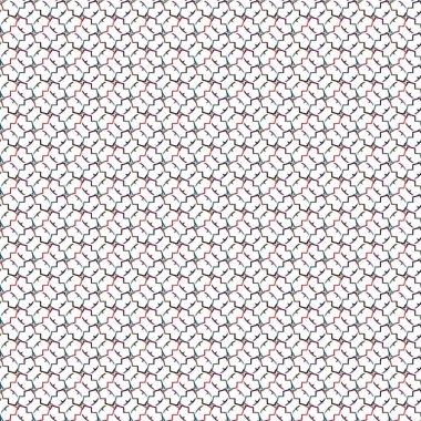 Geometrik dikişsiz desenlerin vektör çizimi, soyut duvar kağıdı arkaplanı