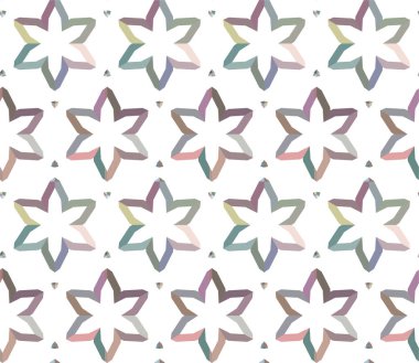 Kusursuz desenli dekoratif dekoratif şablon