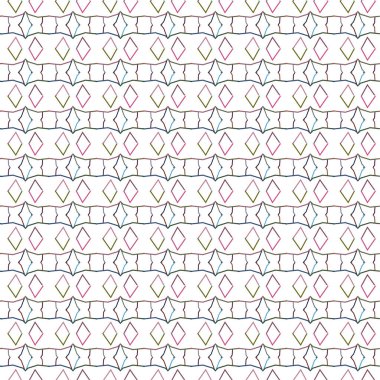 soyut geometrik dikişsiz arkaplan, vektör illüstrasyonu 