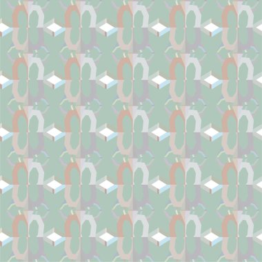 soyut vektör geometrik dikişsiz desen, duvar kağıdı arkaplan 