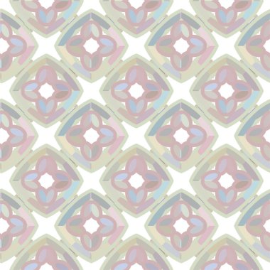 Geometrik dikişsiz desenlerin vektör çizimi, soyut duvar kağıdı arkaplanı