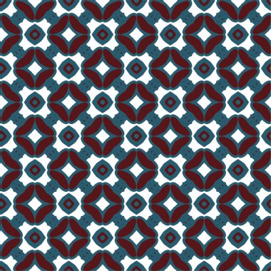 Geometrik dikişsiz desenlerin vektör çizimi, soyut duvar kağıdı arkaplanı 