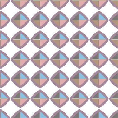 soyut geometrik dikişsiz arkaplan, vektör illüstrasyonu 