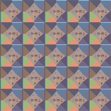 Geometrik süsleme tarzında soyut arkaplan dokusu, vektörsüz tasarım